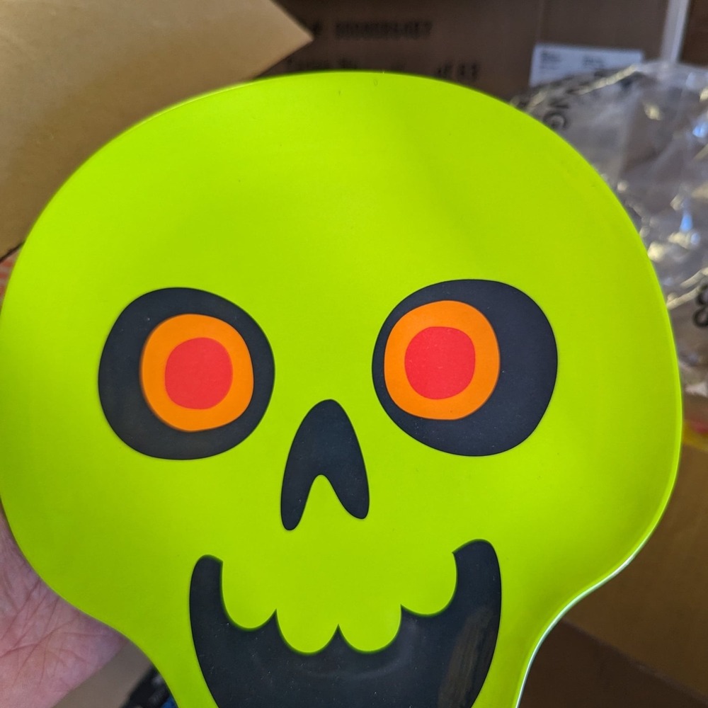 Figural Skull Snack Bowl 18oz Halloween Day of the Dead by Target Hyde and‎ Eek